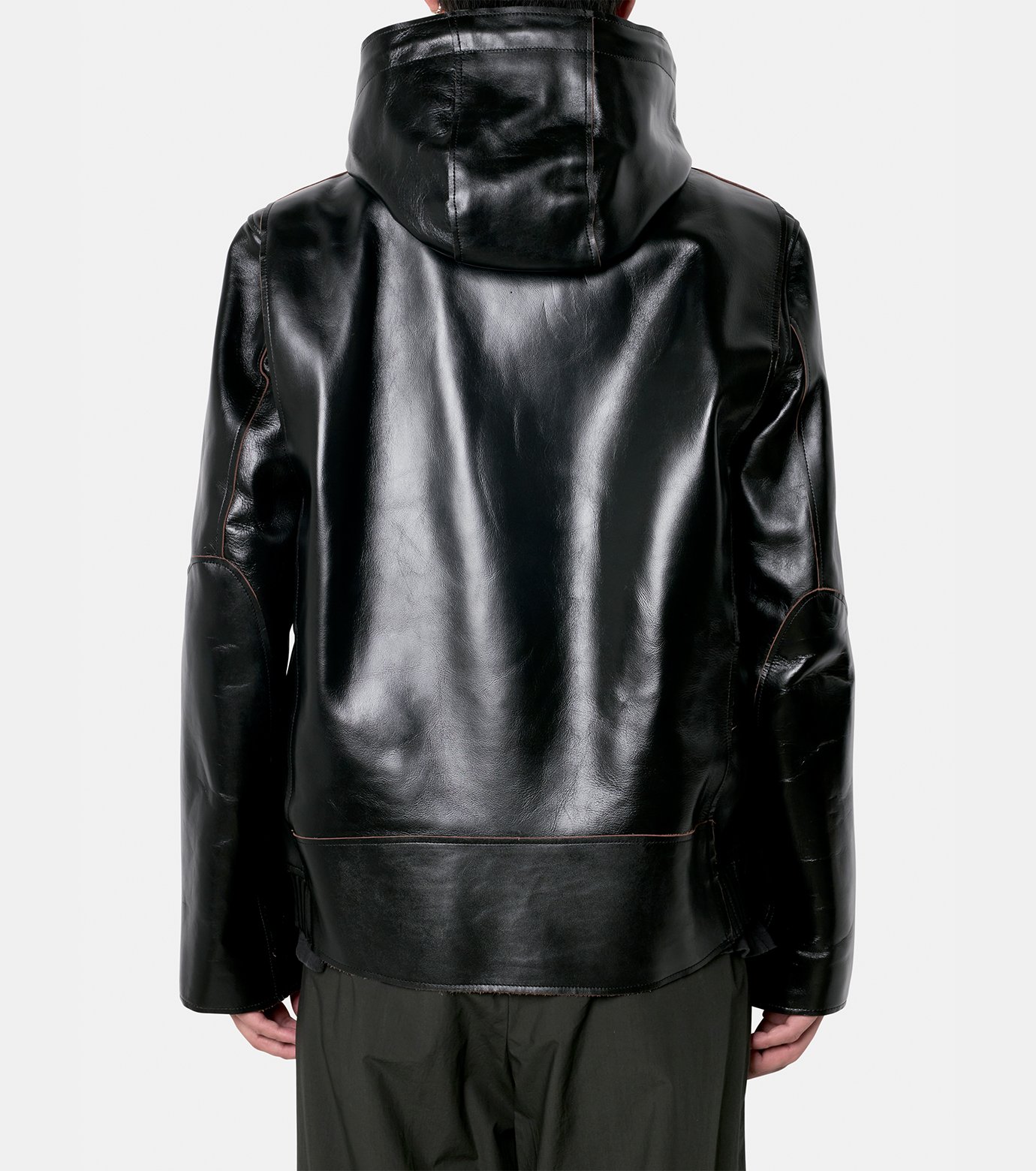 サカイ - sacai | Leather Blouson-Black-1の通販 | RESTIR リステア