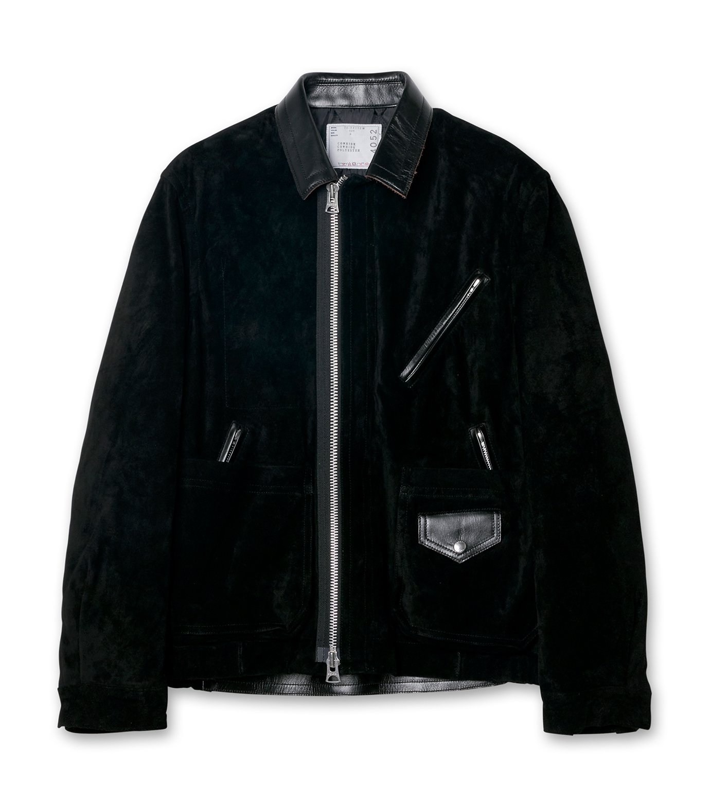 サカイ - sacai | Suede Blouson-Black-1の通販 | RESTIR リステア