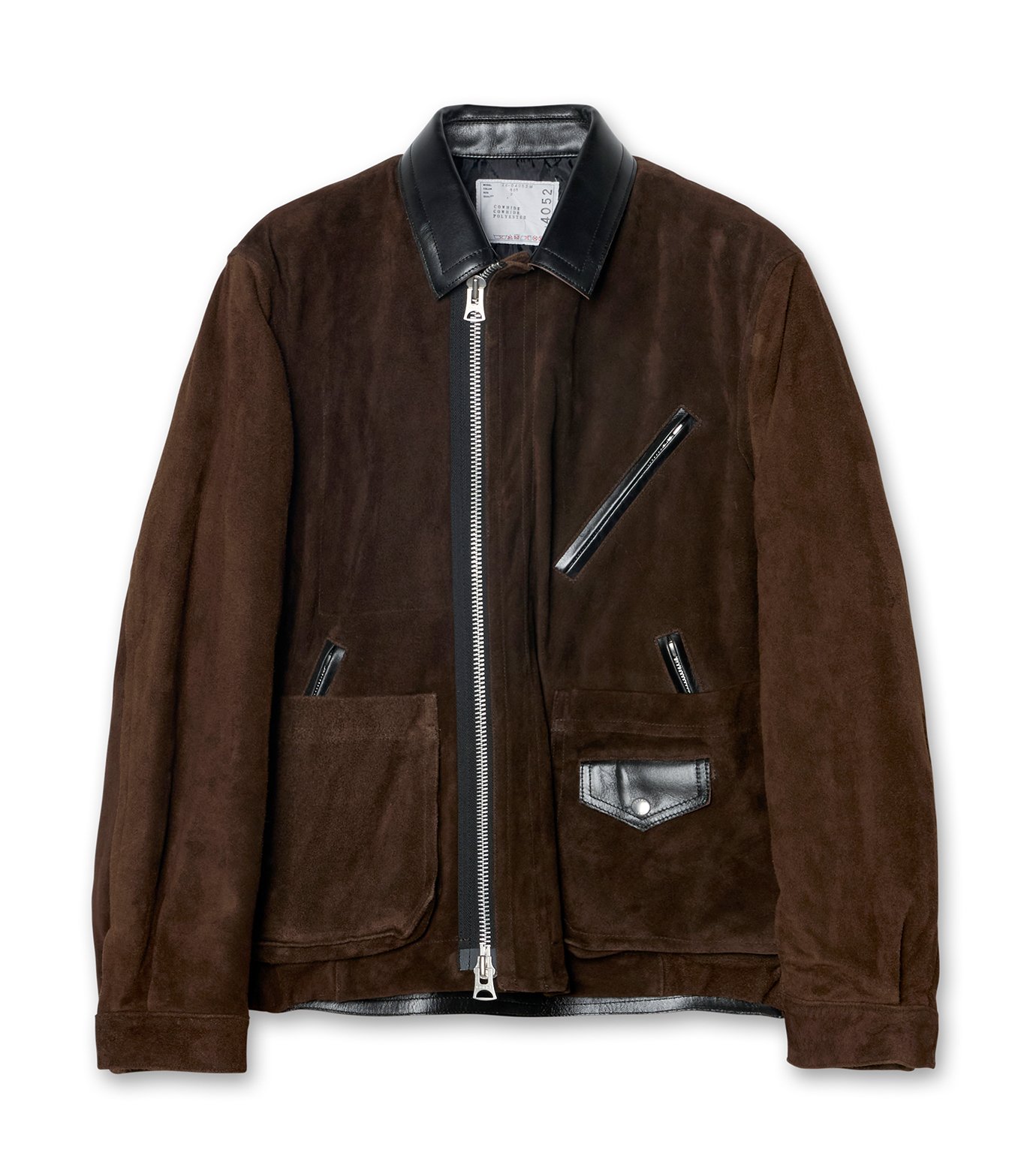 サカイ - sacai | Suede Blouson-Brown-1の通販 | RESTIR リステア
