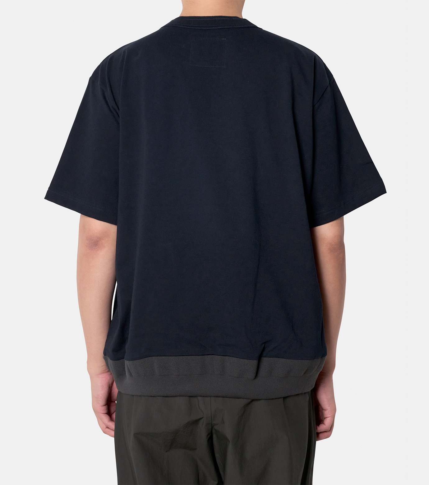 サカイ - sacai | Cotton Jersey T-Shirt-Navy-2の通販 | RESTIR リステア