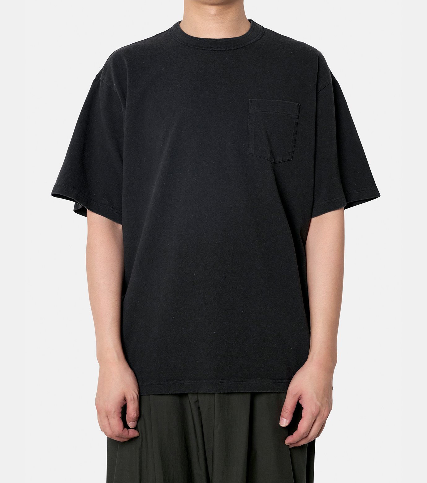 サカイ - sacai | Cotton Jersey T-Shirt-Black-1の通販 | RESTIR リステア