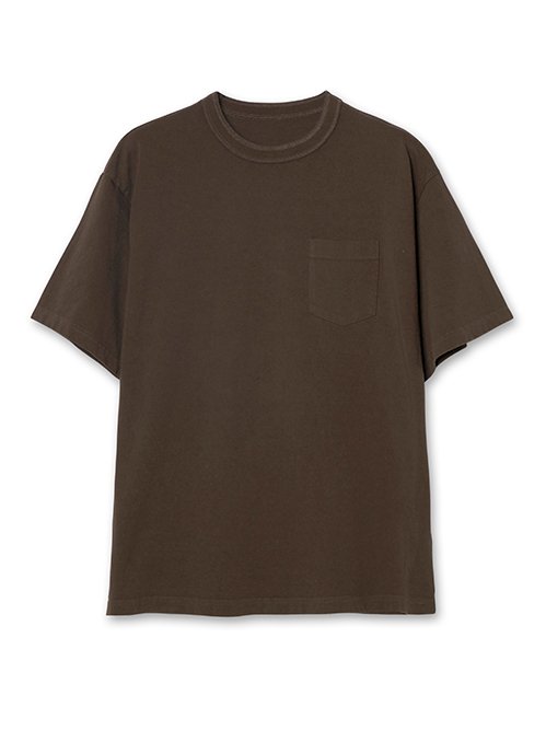サカイ - sacai | Cotton Jersey T-Shirt-Brown-1の通販 | RESTIR リステア
