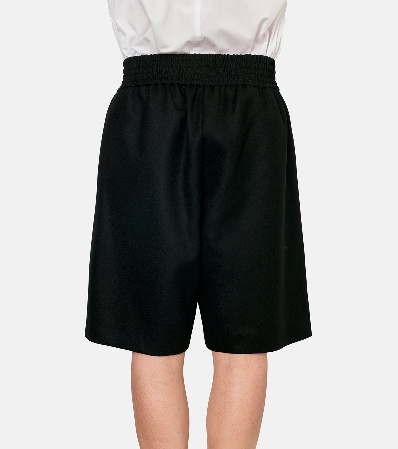 サカイ - sacai | Wool Melton Shorts-Black-2の通販 | RESTIR リステア