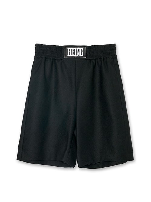 サカイ - sacai | Wool Melton Shorts-Black-2の通販 | RESTIR リステア