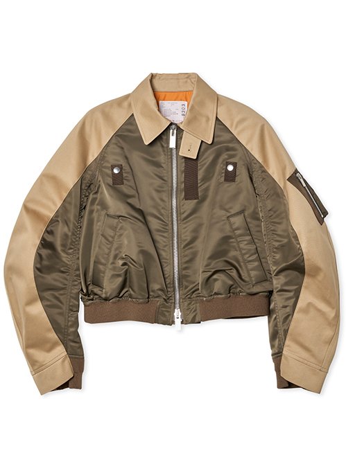 サカイ - sacai | Cotton Chino x Nylon Twill | RESTIR リステア