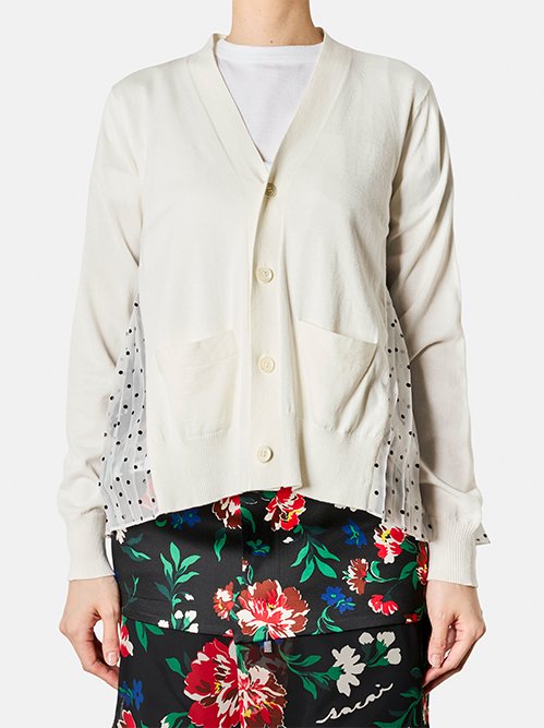 【emaさん専用】sacai サカイ カットソー レース切替 21-05598 sacai サカイ 半袖カットソー M ネイビー レースアップ アイレット