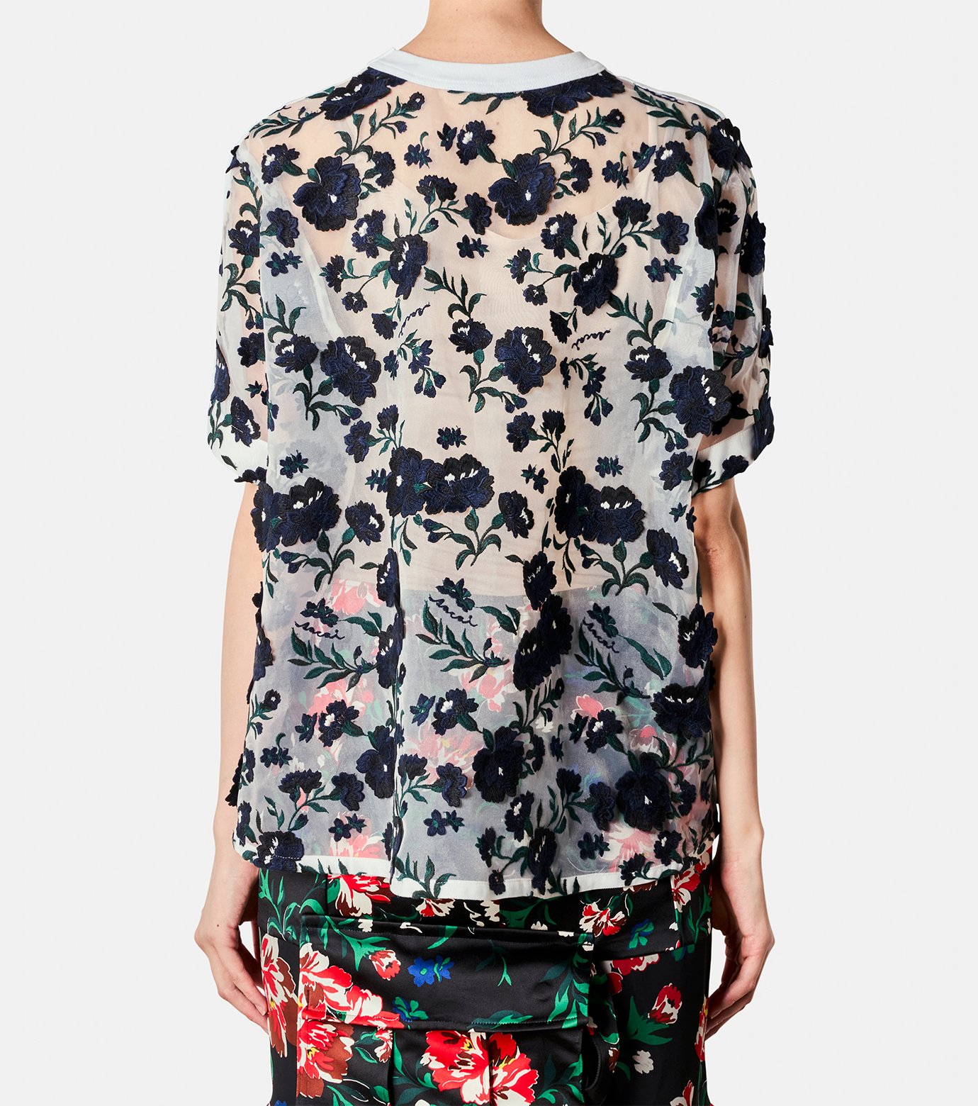 サカイ - sacai | Floral T-Shirt-White-1の通販 | RESTIR リステア