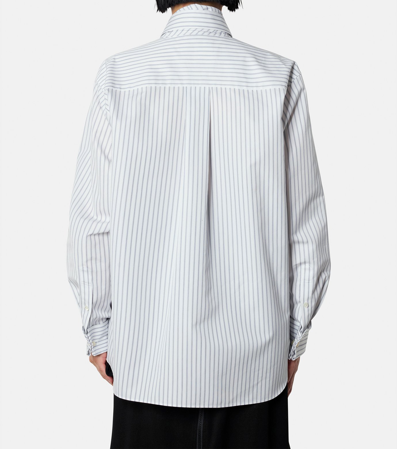 サカイ - sacai | Poplin Shirt w/Poplin Tie-Off White-1の通販
