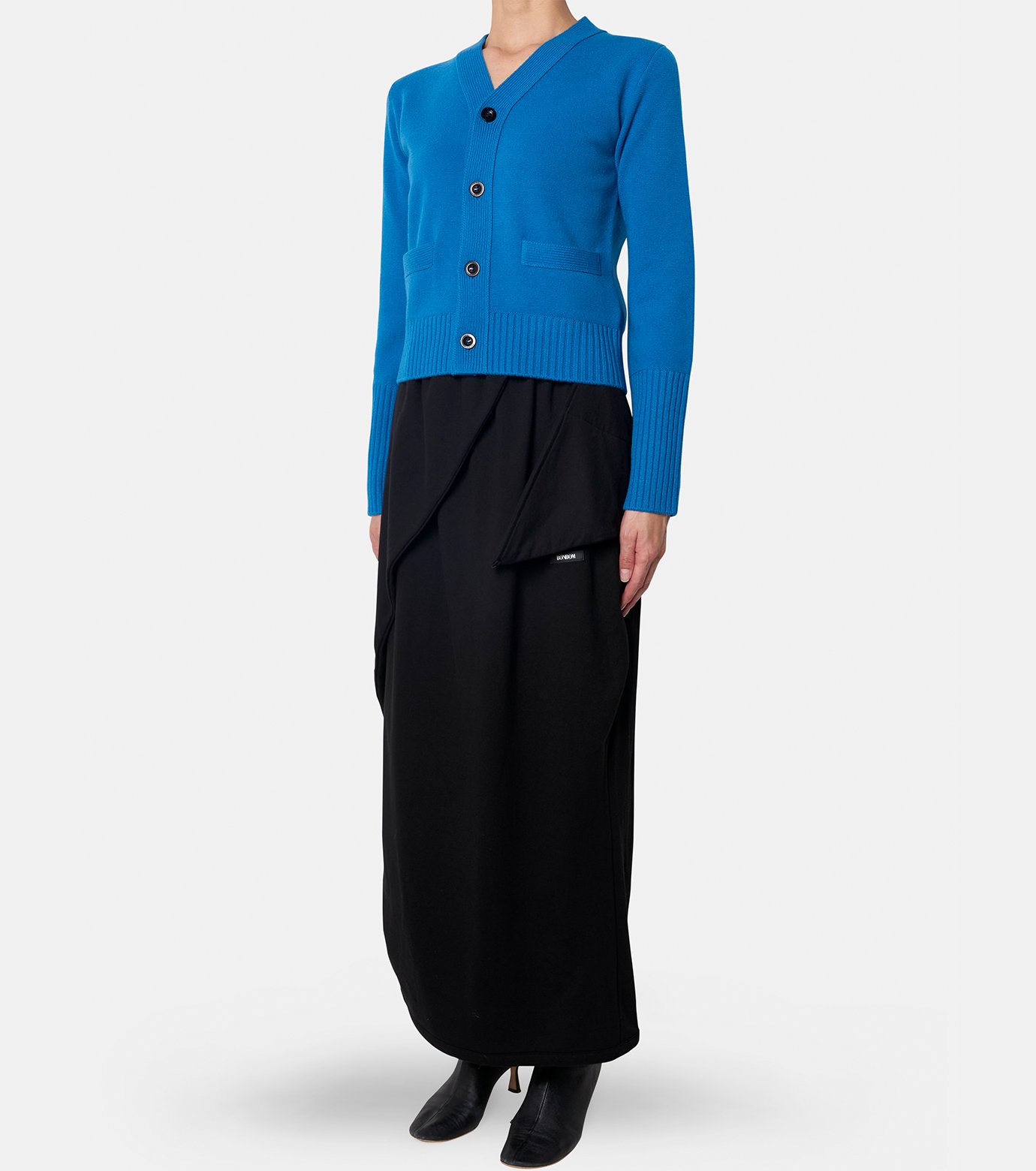 サカイ - sacai | Wool Knit Cardigan-Blue-1の通販 | RESTIR リステア