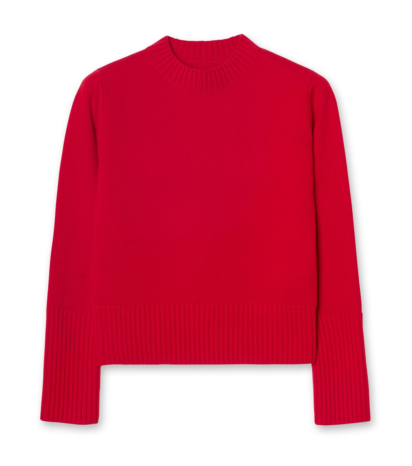 サカイ - sacai | Wool Knit Pullover-Red-1の通販 | RESTIR リステア