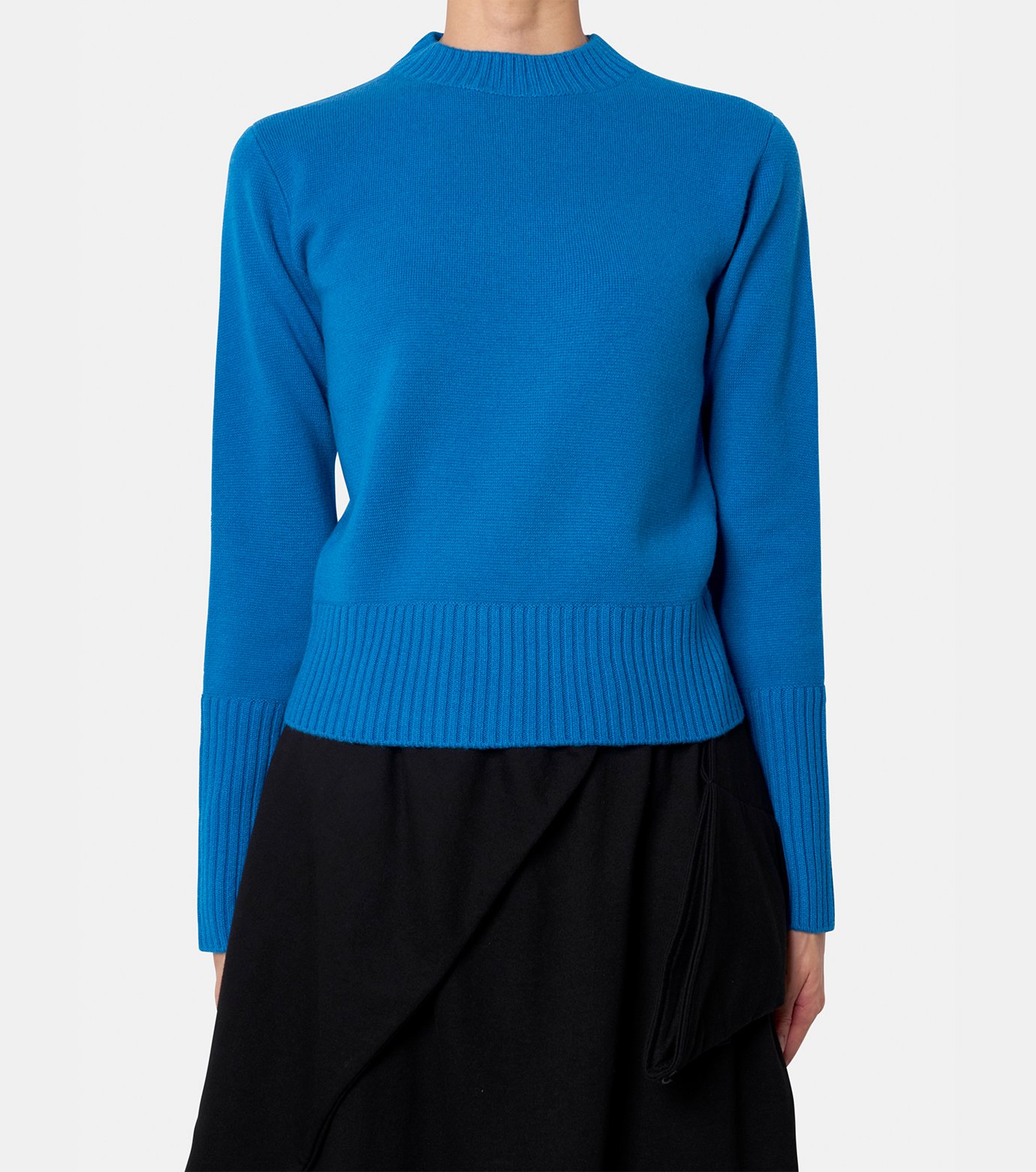 サカイ - sacai | Wool Knit Pullover-Blue-1の通販 | RESTIR リステア