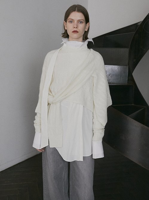 ル シェル ブルー - LE CIEL BLEU | Cable Mohair | RESTIR リステア