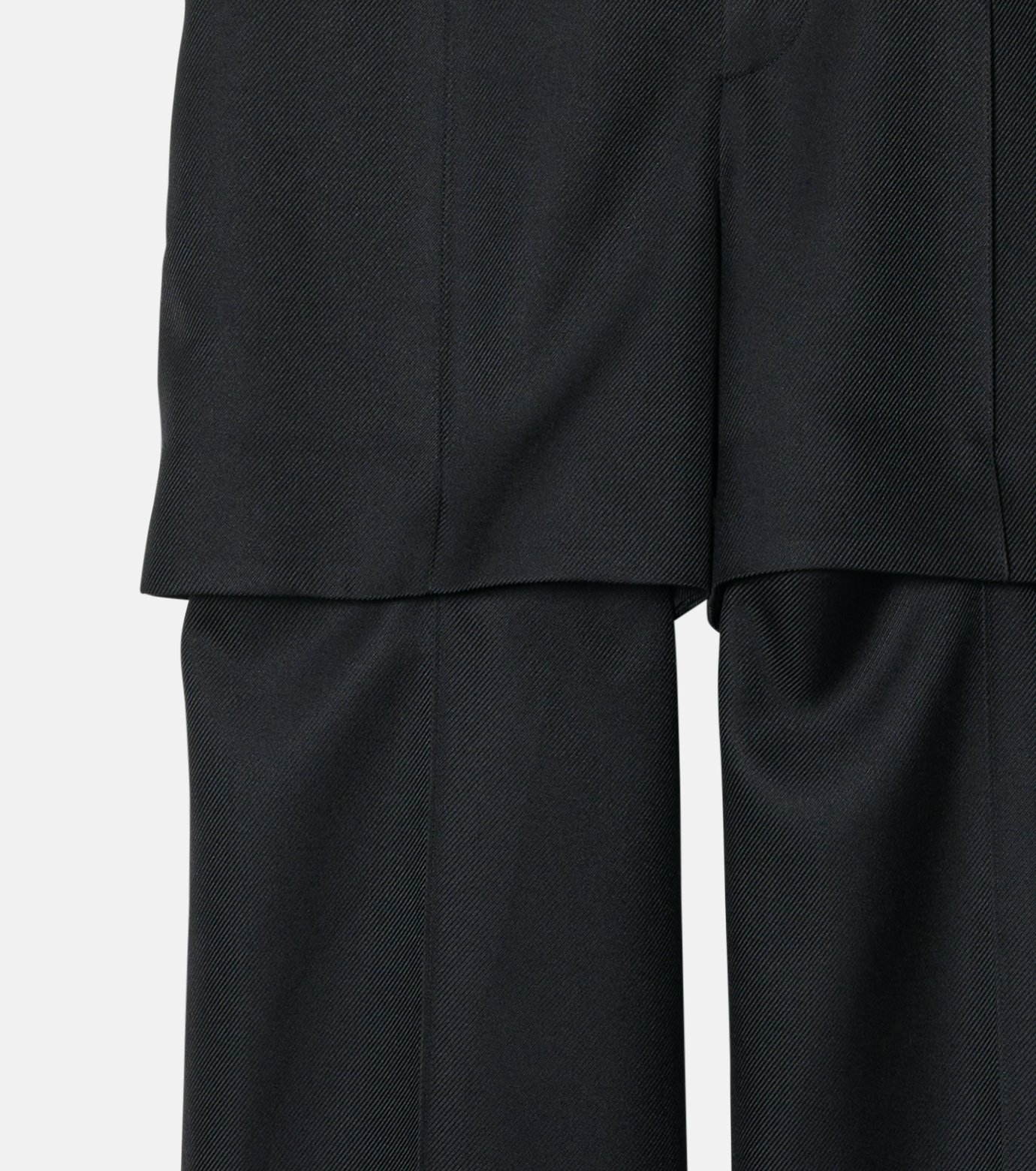 ル シェル ブルー - LE CIEL BLEU | 2Way Wide Pants-Black-34の