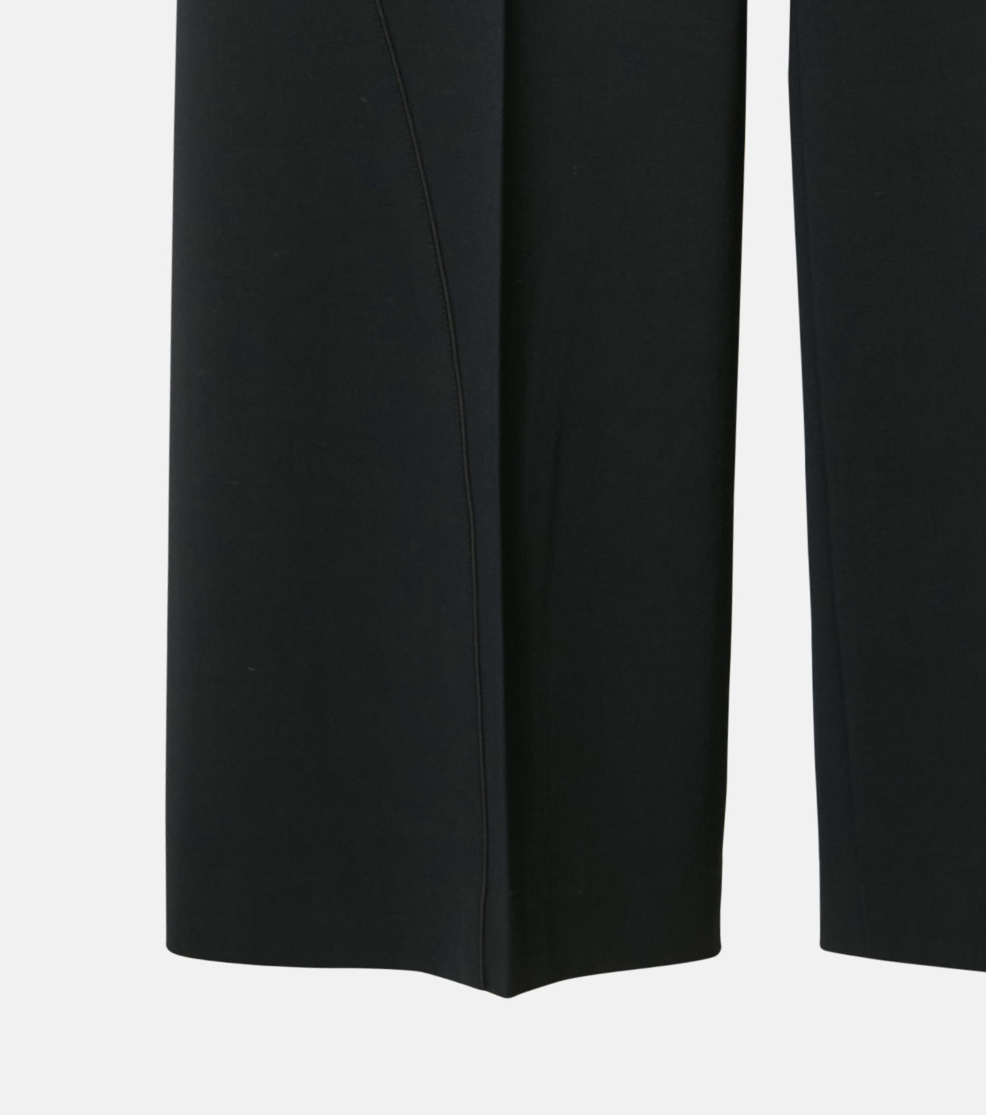 ル シェル ブルー - LE CIEL BLEU | Curve Line Slacks-Black-34の通販