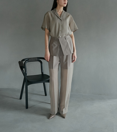 その他 LE-CIEL LE CIEL BLEU パンツ BLEU/ルシェルブルー Sheer Relax Pant w