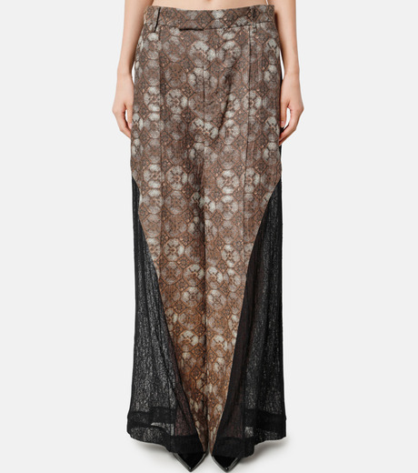 アイレネ - IRENE | Tile JQD×Lace Jumpsuit-Multi Colour-34の