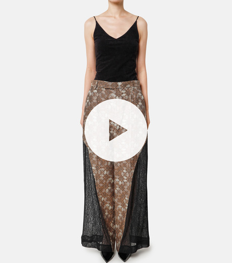 IRENE 24SS Tile JQD × Lace Jumpsuit アイレネ - IRENE | Tile JQD×Lace Jumpsuit-Multi Colour-36の