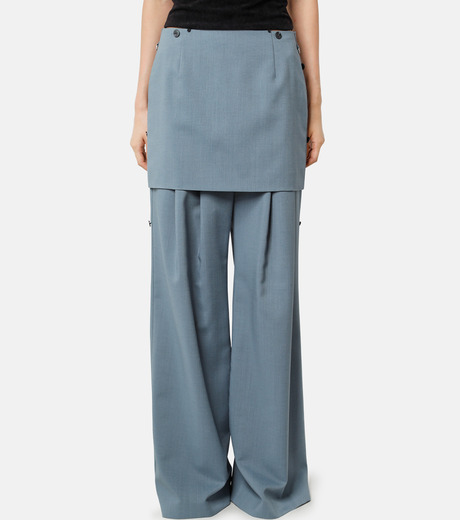 アイレネ - IRENE | Apron Trousers-Light Blue-38の通販