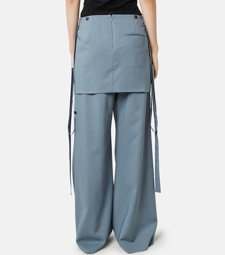 アイレネ - IRENE | Apron Trousers-Light Blue-38の通販 | RESTIR 
