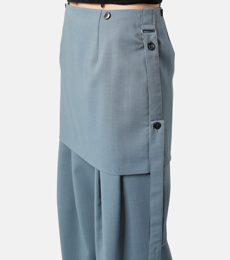 アイレネ - IRENE | Apron Trousers-Light Blue-34の通販