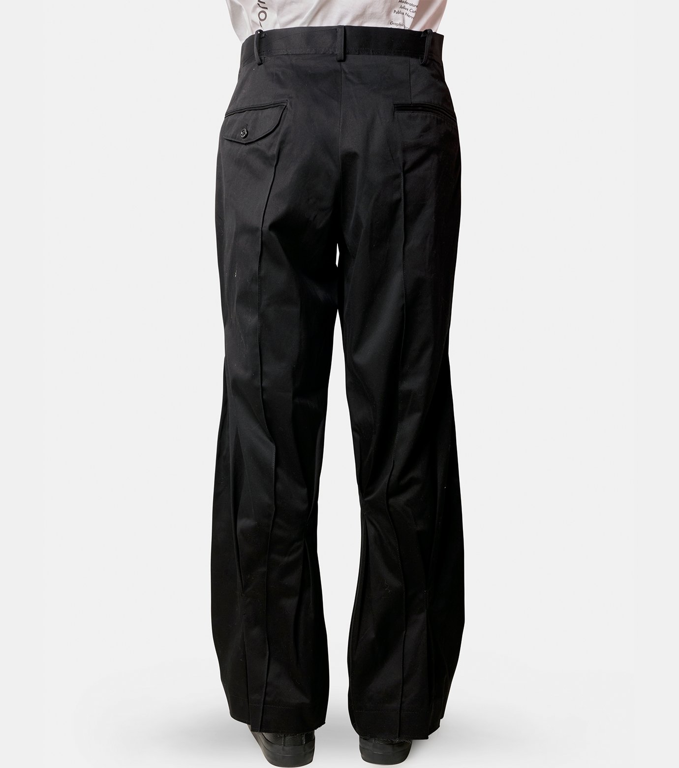 コッキ - KHOKI | Pleated Chino Pants-Black-1の通販 | RESTIR リステア