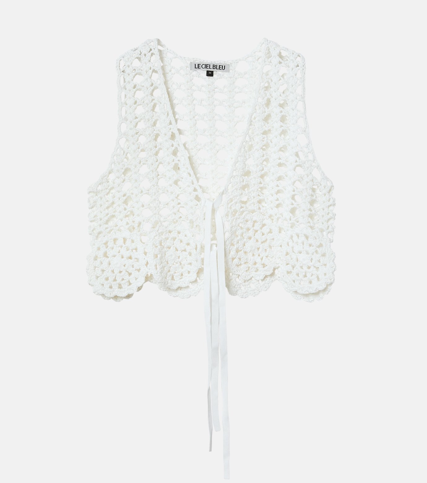 ル シェル ブルー - LE CIEL BLEU | Hand-Crocheted Lace | RESTIR