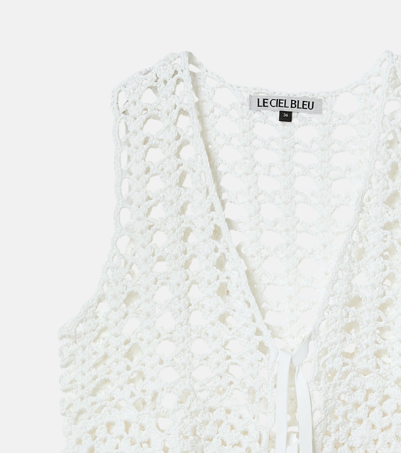ル シェル ブルー - LE CIEL BLEU | Hand-Crocheted Lace | RESTIR