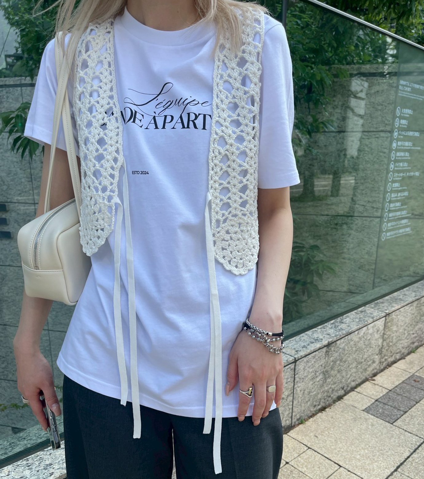 ル シェル ブルー - LE CIEL BLEU | Hand-Crocheted Lace | RESTIR