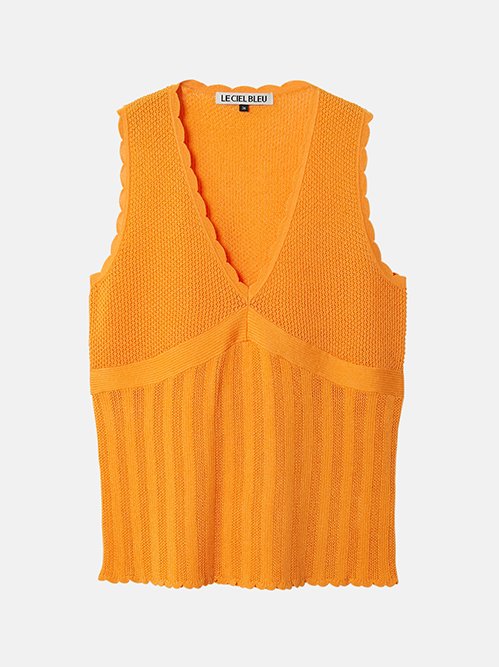 ル シェル ブルー - LE CIEL BLEU | Sleeveless Lace | RESTIR