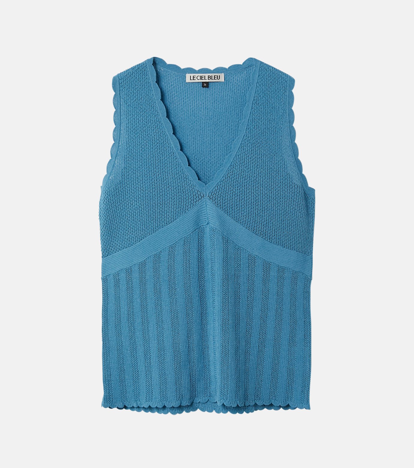 ル シェル ブルー - LE CIEL BLEU | Sleeveless Lace | RESTIR リステア