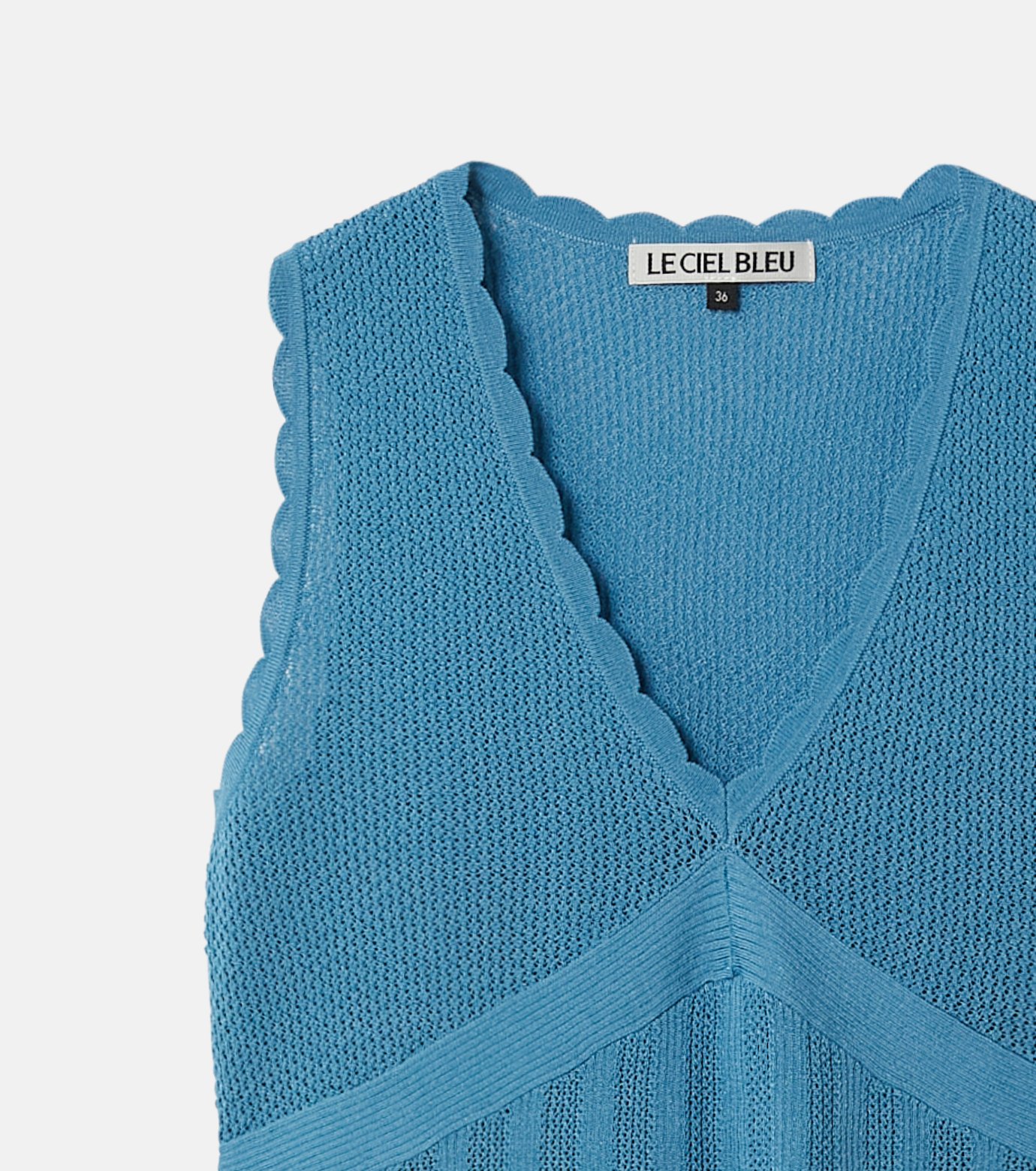 ル シェル ブルー - LE CIEL BLEU | Sleeveless Lace | RESTIR リステア