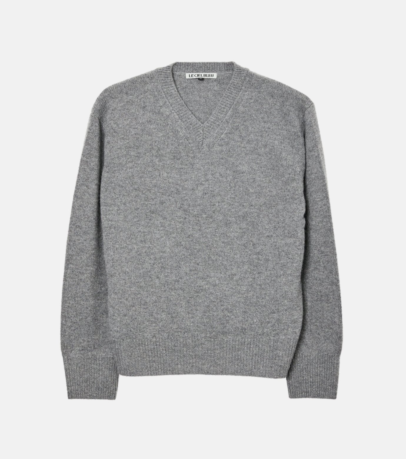 ル シェル ブルー - LE CIEL BLEU | V-Neck Knit | RESTIR リステア