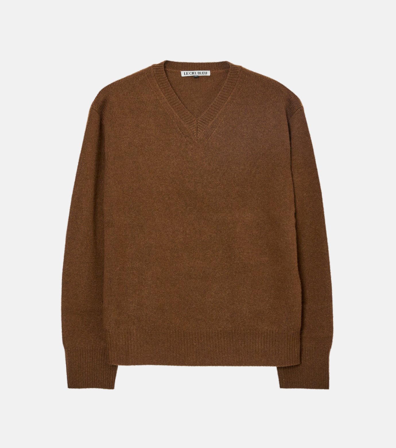 ル シェル ブルー - LE CIEL BLEU | V-Neck Knit | RESTIR リステア