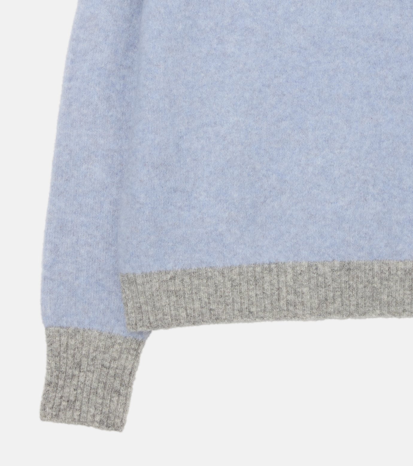 ル シェル ブルー - LE CIEL BLEU | Color-Contrast Roundneck