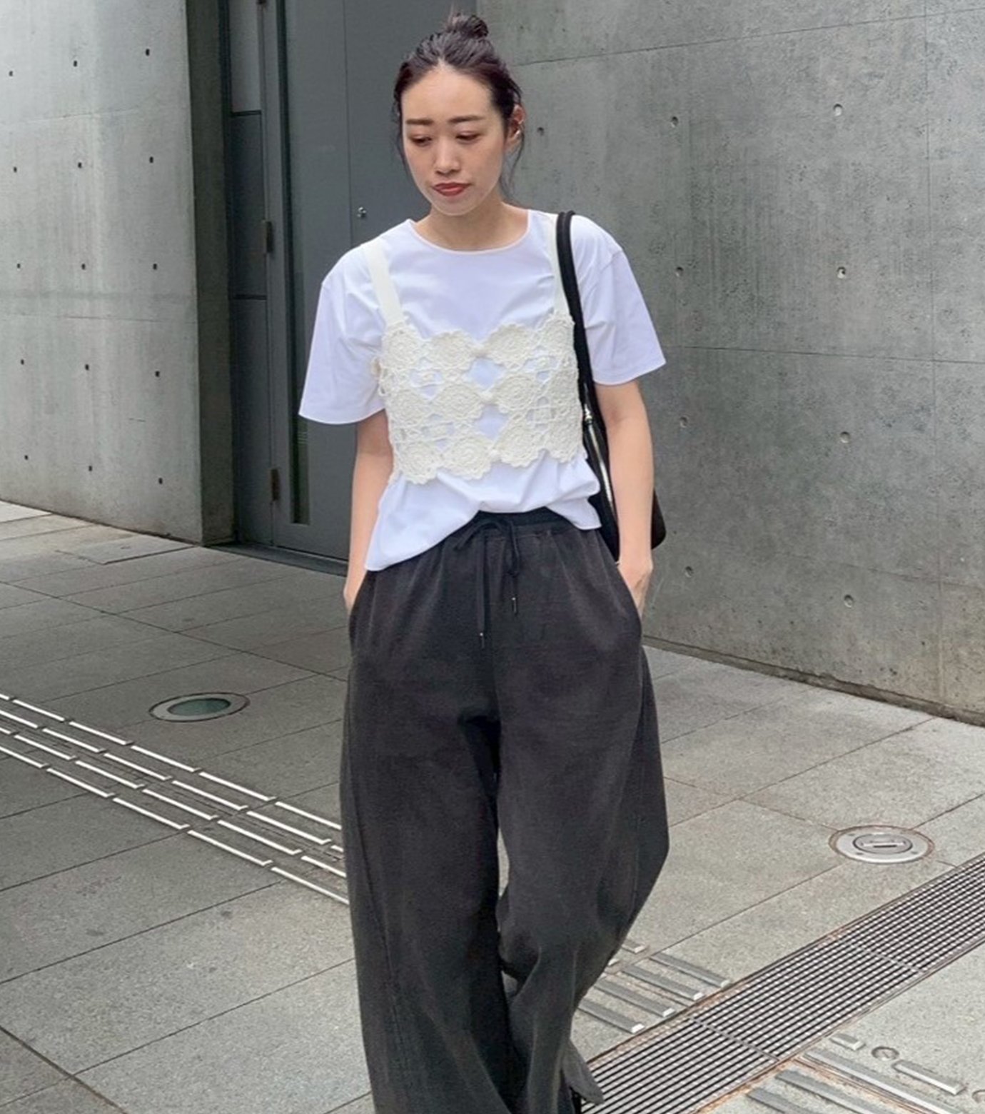 ルシェルブルー Voile Bow Shirt LE CIEL BLEU（ルシェルブルー 