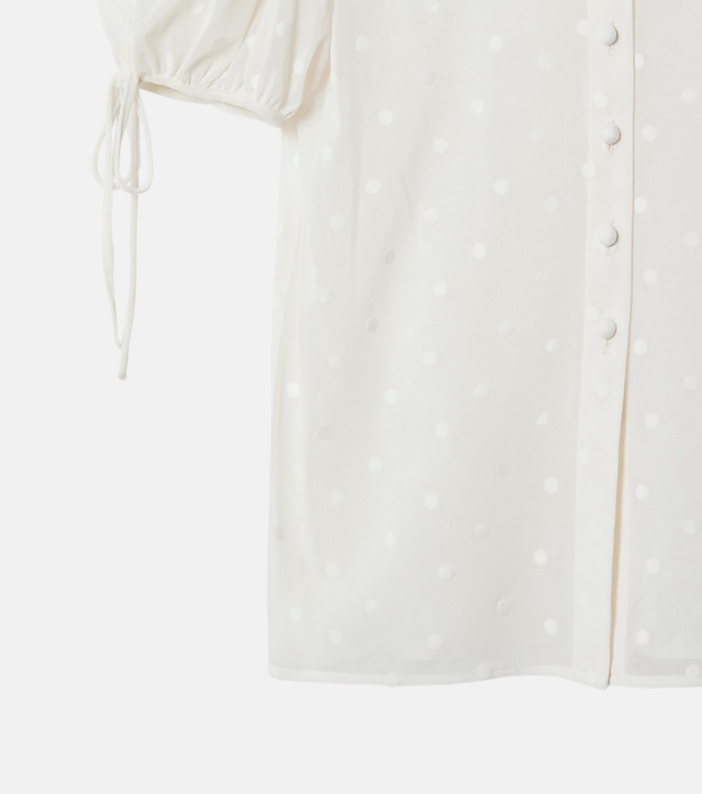 ル シェル ブルー - LE CIEL BLEU | Dot Tulle Shortsleeve