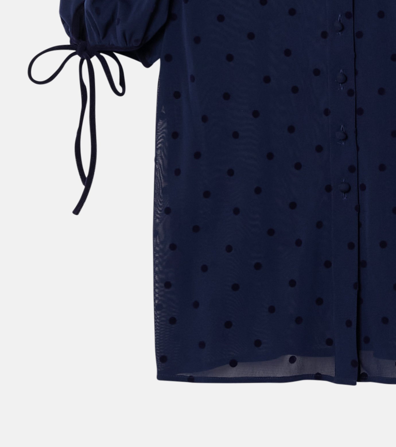 ル シェル ブルー - LE CIEL BLEU | Dot Tulle Shortsleeve