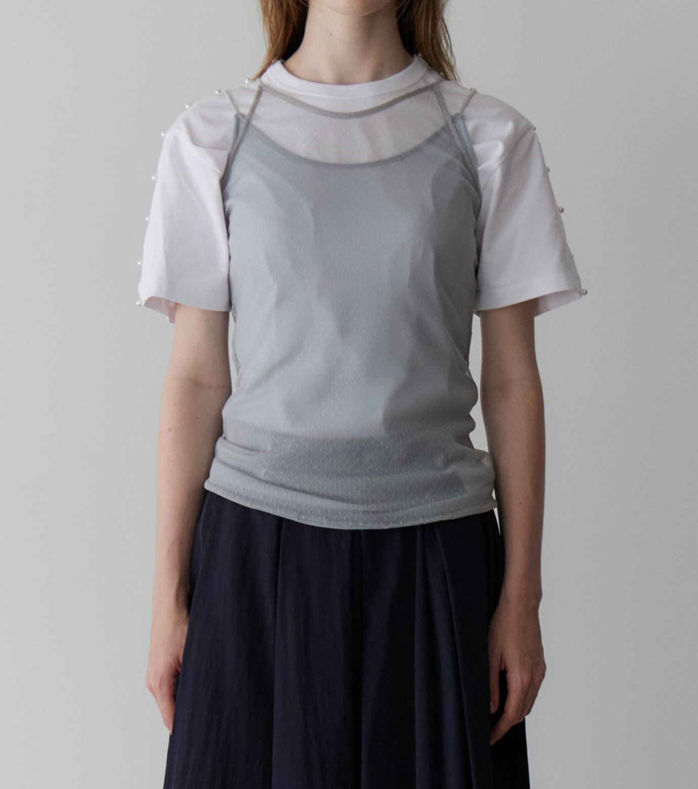 『miyu ♡』『LE CIEL BLEU』Vネックプルオーバー ルシェルブルー - LE CIEL BLEU - ALL | RESTIR リステア