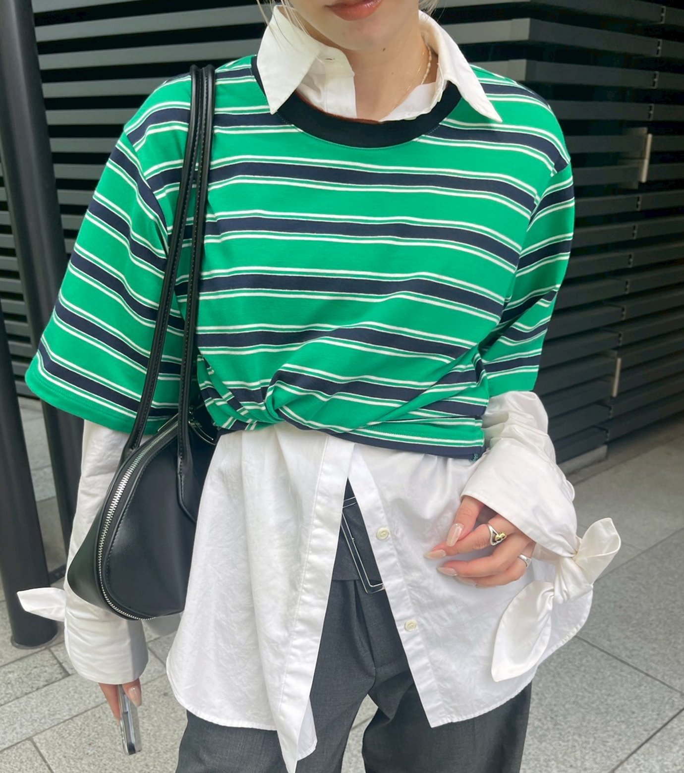 ル シェル ブルー - LE CIEL BLEU | Relaxed Fit Striped | RESTIR