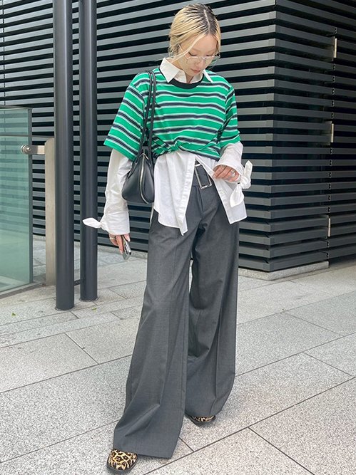 ル シェル ブルー - LE CIEL BLEU | Relaxed Fit Striped | RESTIR