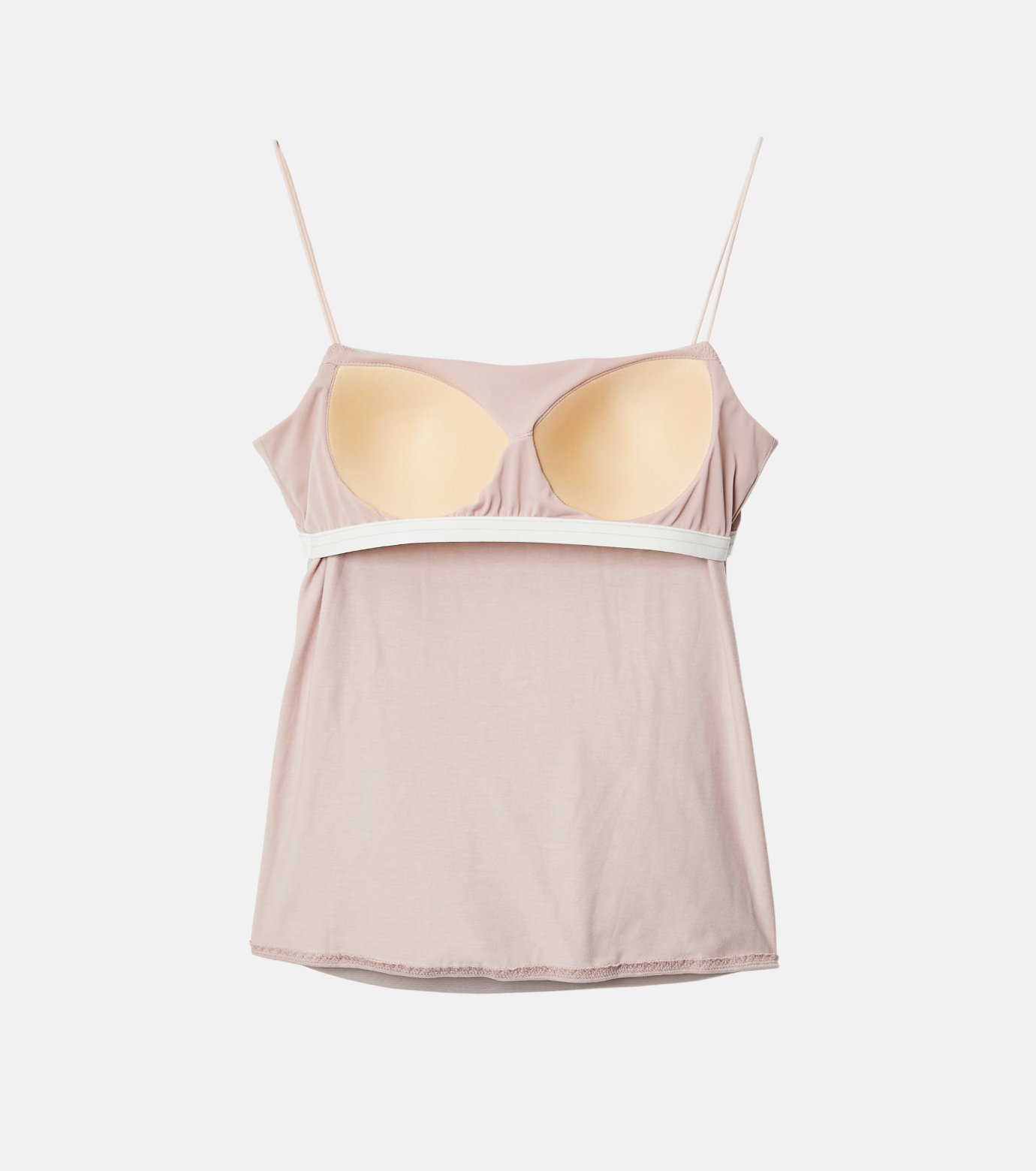 ル シェル ブルー - LE CIEL BLEU | Ruched Tulle Cami Top-Light