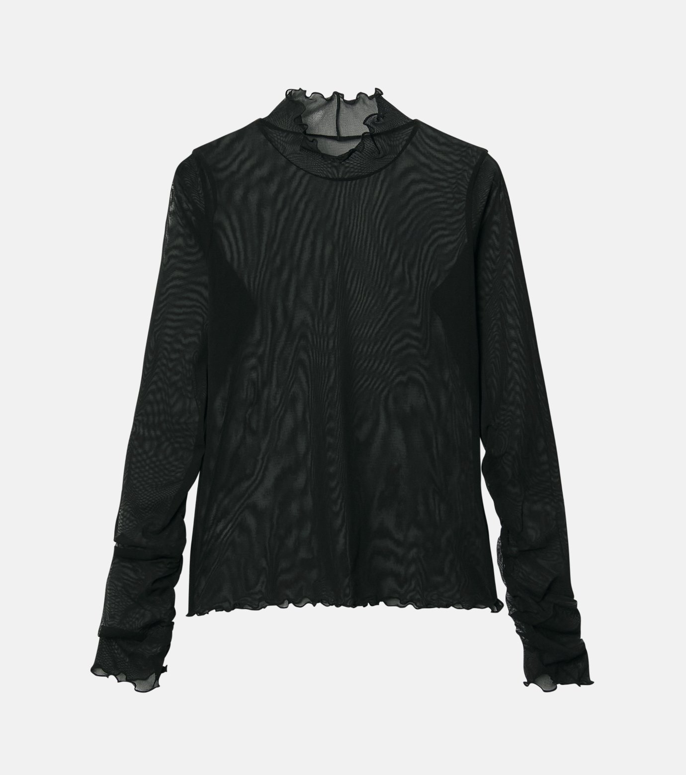 ル シェル ブルー - LE CIEL BLEU | Fitted High-neck Tulle