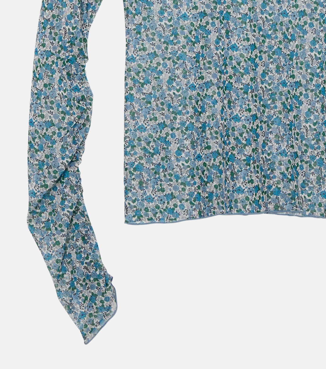 ル シェル ブルー - LE CIEL BLEU | Floral Tulle Top-Light | RESTIR
