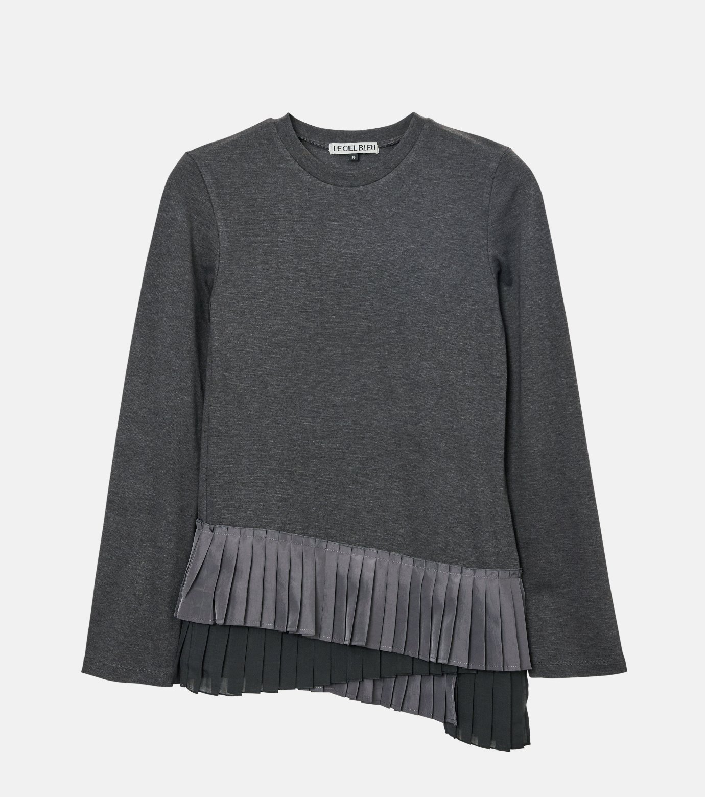 ル シェル ブルー - LE CIEL BLEU | Long Sleeve Jersey Top | RESTIR