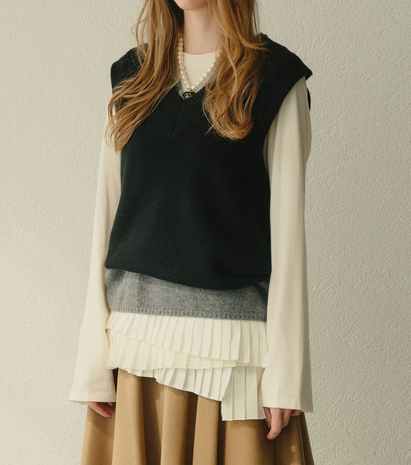 ル シェル ブルー - LE CIEL BLEU | Long Sleeve Jersey Top | RESTIR