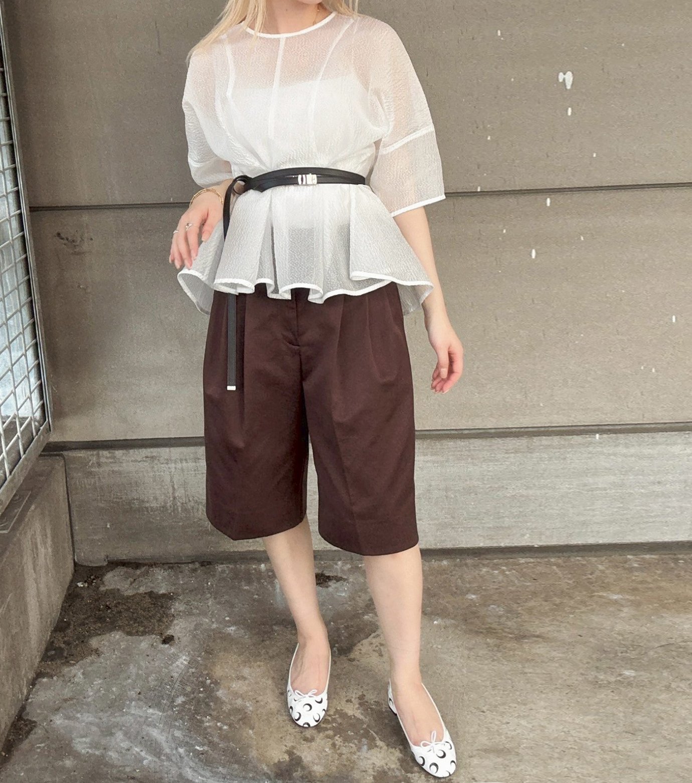 ✿Ciel bleu✿ページ ル シェル ブルー - LE CIEL BLEU | Organza Bi-Color | RESTIR