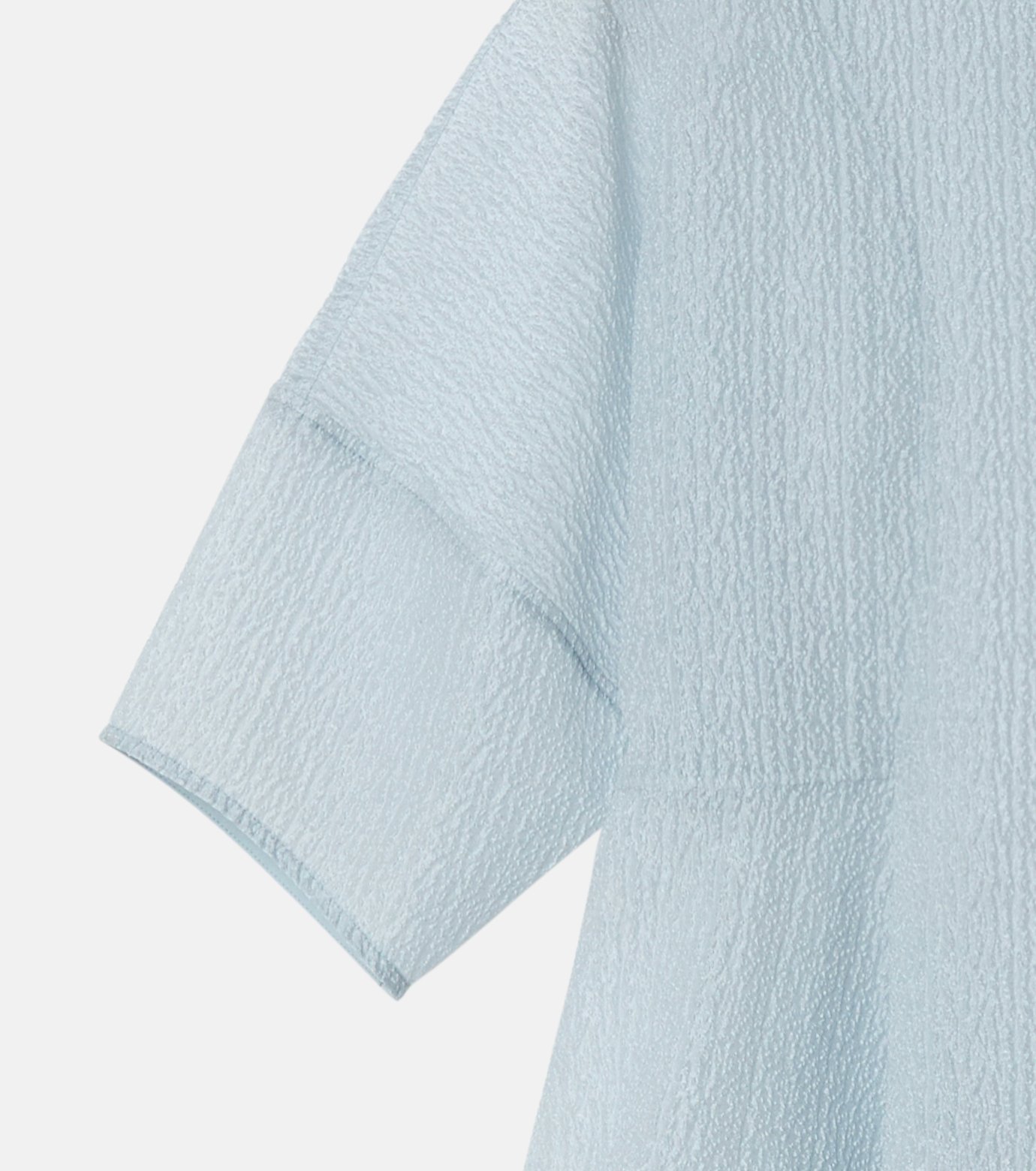ベージュジレ　bluelea ル シェル ブルー - LE CIEL BLEU | Sheer Jacquard Blouse