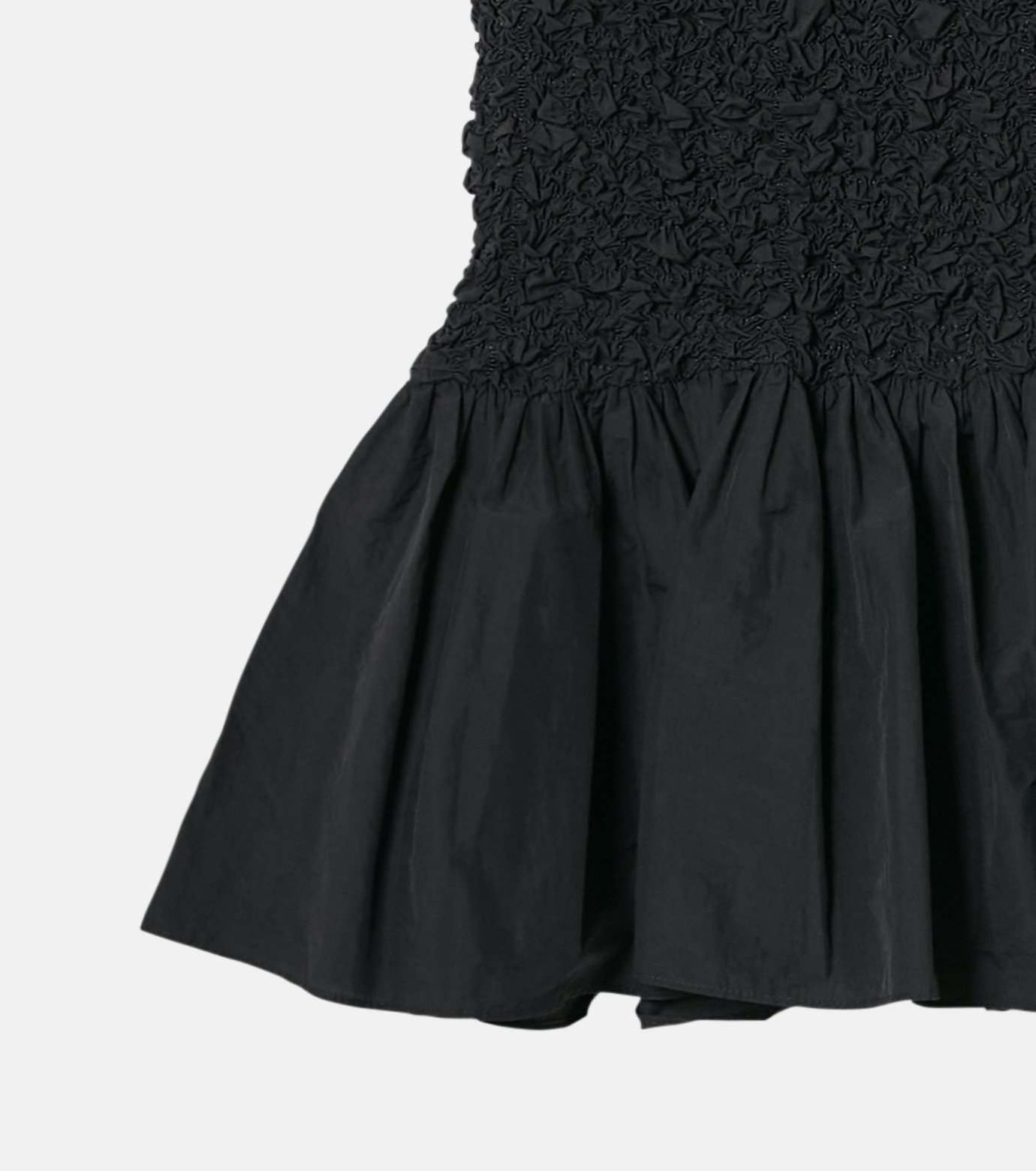 ル シェル ブルー - LE CIEL BLEU | Shirred Top-Black-36の通販
