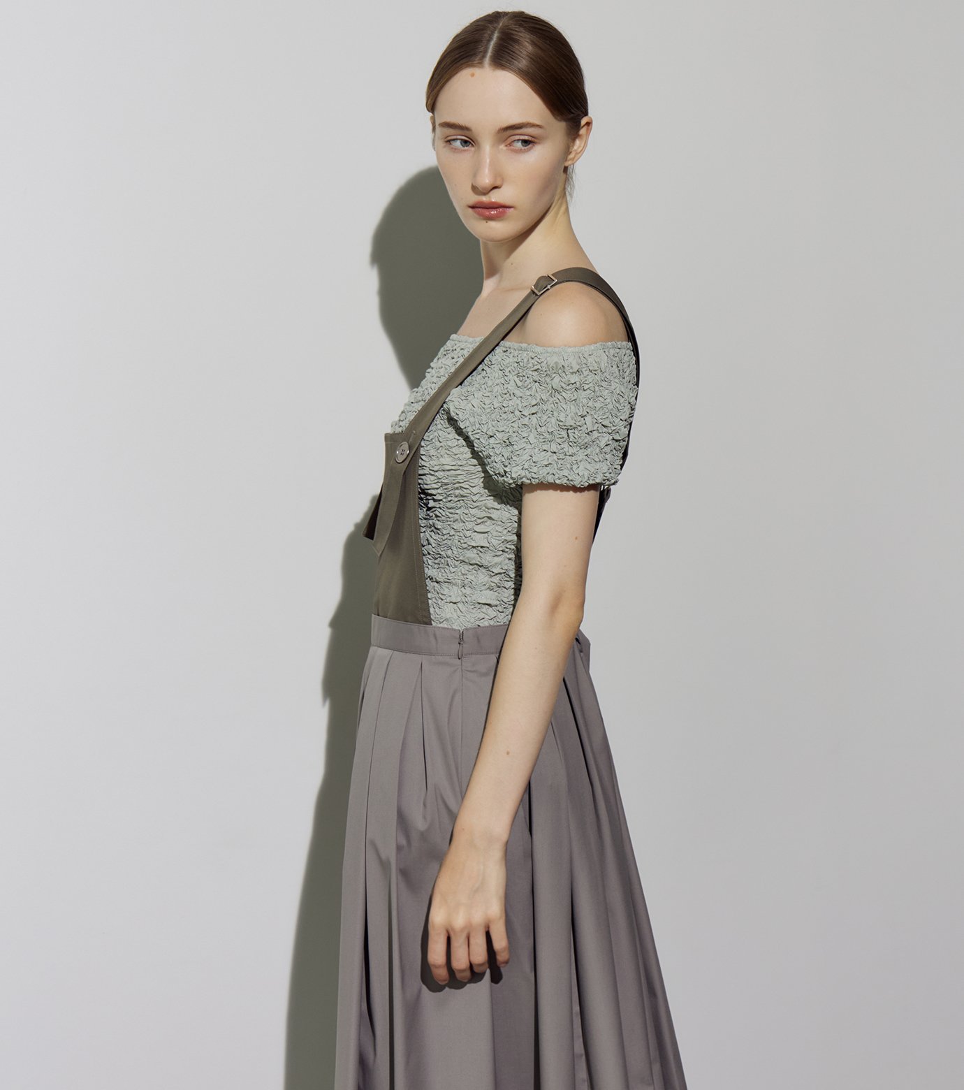 リエ【極美品】 LE CIEL BLEU ル シェル ブルー - LE CIEL BLEU | Sheer Jacquard Blouse