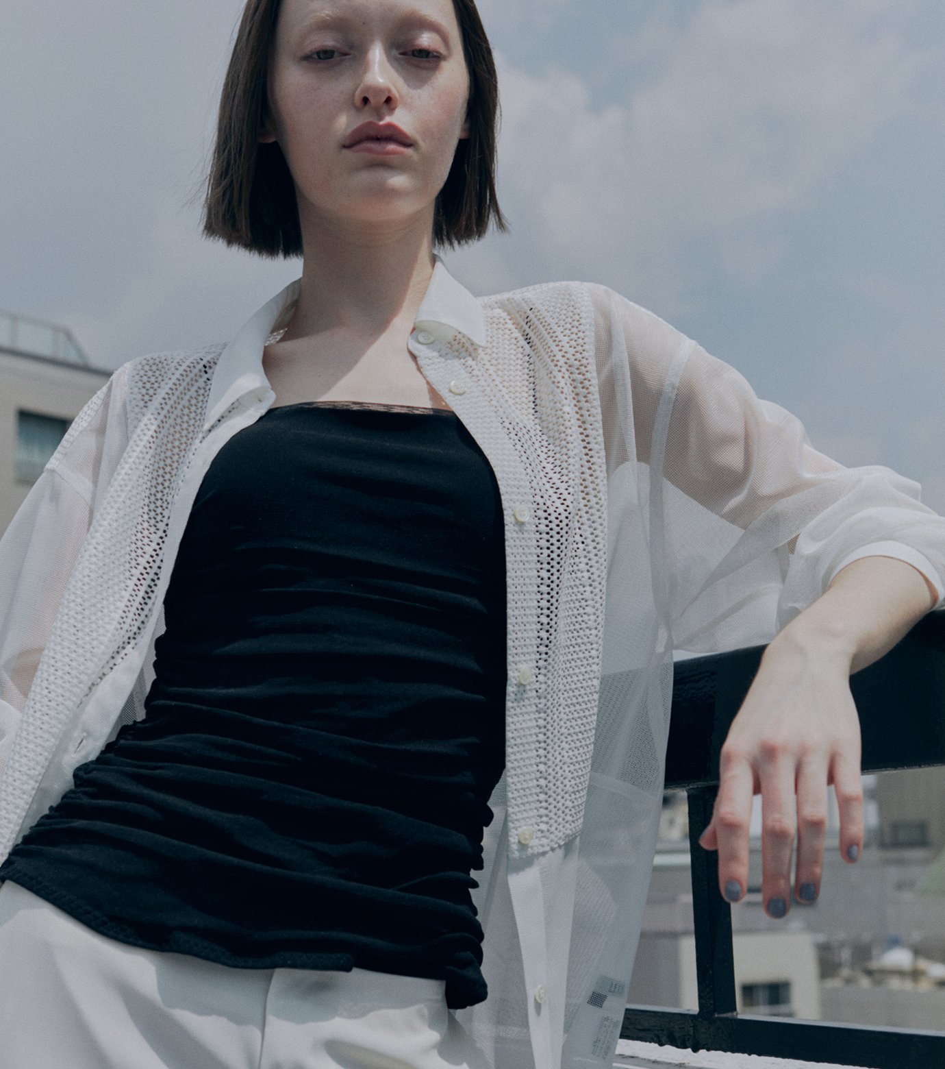 ル シェル ブルー - LE CIEL BLEU | Lace & Mesh Combo | RESTIR リステア